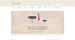 Desktop Screenshot of patriciaolaughlinpsychotherapy.com